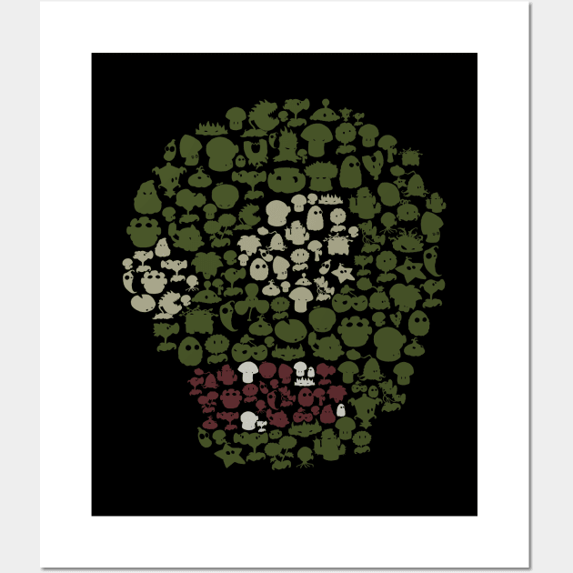 Plants for Zombies Wall Art by salihgonenli